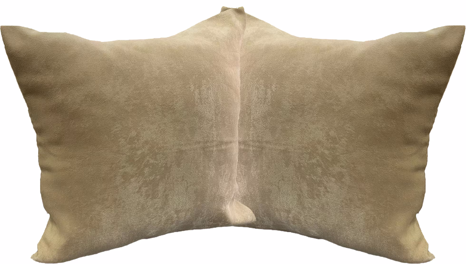 Set doua huse pernute decorative, detasabile, cu fermoar, culoare capuccino, din colectia "Monocrom by Liz Line - Light Capuccino", 40x40cm - Deco67 - imagine 4