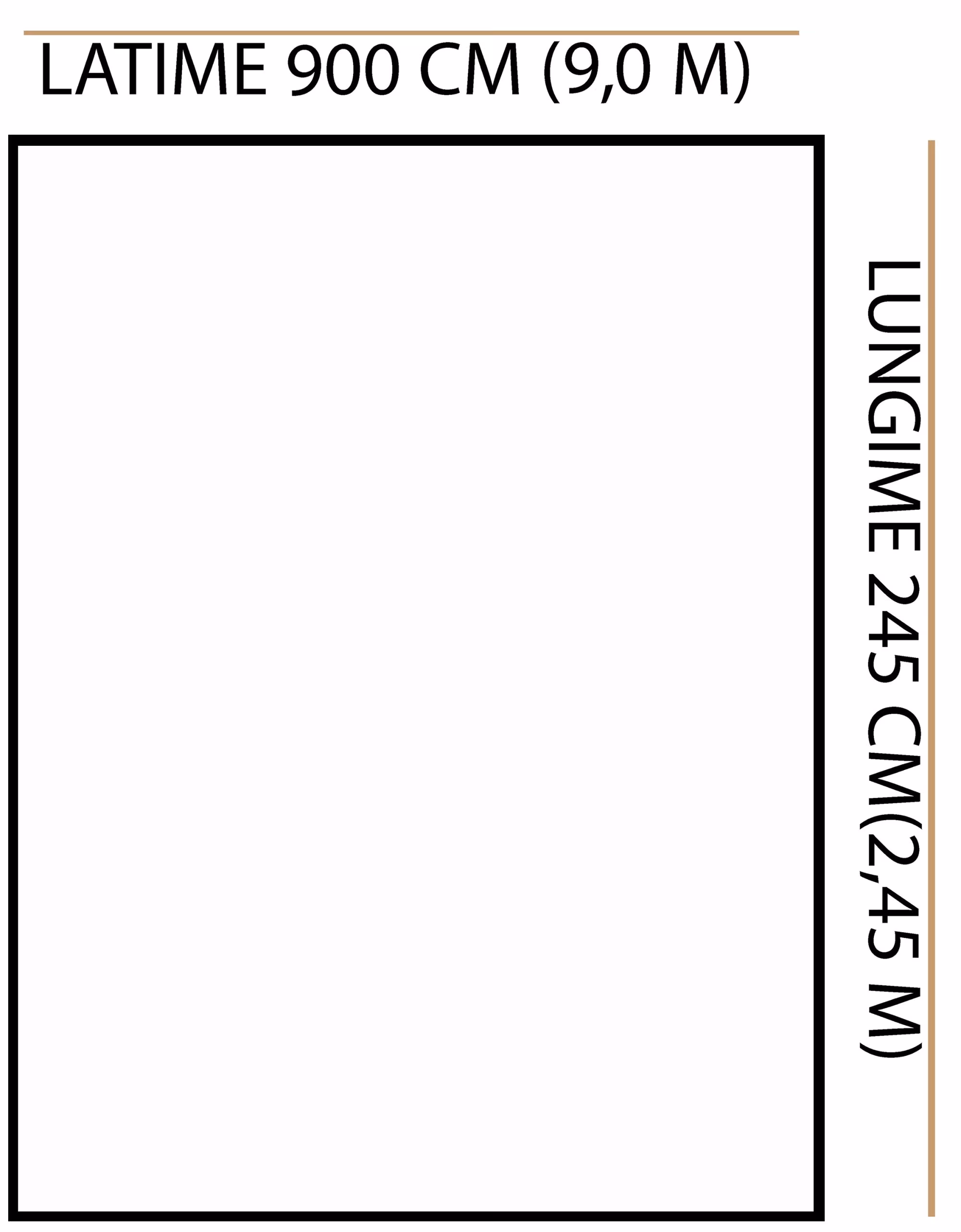 Perdea matase, culoare alba, din colectia Hesperia by Liz Line, cu rejansa, 900x245cm - PD0029