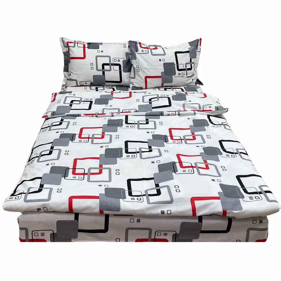 Husa pilota multicolor 230/210cm, "Zale" din bumbac 100% by Liz Line HP230126 - imagine 3